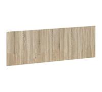 vidaXL Testiera da Muro HOORN Rovere Sonoma Legno ingegnerizzato