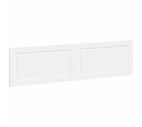 vidaXL Testiera da Muro UTRECHT Bianco Legno ingegnerizzato