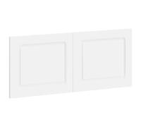 vidaXL Testiera da Muro UTRECHT Bianco Legno ingegnerizzato