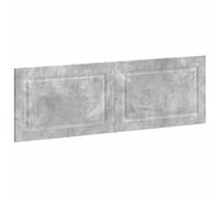 vidaXL Testiera da Muro UTRECHT Grigio Cemento Legno ingegnerizzato