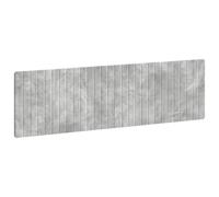 vidaXL Testiera da Muro ZWOLLE Grigio Cemento Legno ingegnerizzato
