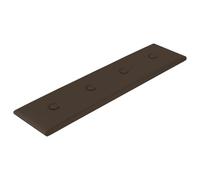 vidaXL Testiera da Parete 12 pcs Marrone 60 x 15 cm Pelle Sintetica, Rivestimento a parete rettangolare, decorativo moderno, pannelli stilosi, interno, idee di decorazione per la casa