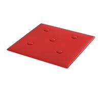 vidaXL Testiera da Parete 12 pcs Rosso Vino 30 x 30 cm Pelle Sintetica, Pannelli murali rectangulari eleganti per decorare casa, design moderno, rivestimenti resistenti, soluzioni fai-da-te