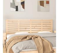 vidaXL Testiera da Parete 206x3x63 cm in Legno Massello di Pino