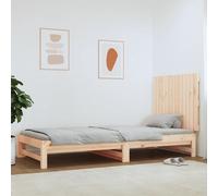 vidaXL Testiera da Parete 82,5x3x60 cm in Legno Massello di Pino