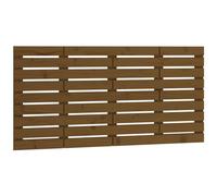 VIDAXL - Testiera Da Parete Miele 146x3x63 Cm In Legno Massello Di Pino