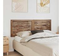 vidaXL Testiera del letto Naturale Legno di teak solido