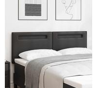 vidaXL Testiera Design Semplice Nera 160 cm in Ecopelle