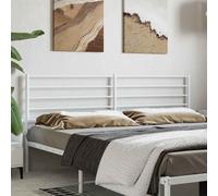 VIDAXL - Testiera In Metallo Bianco 200 Cm - SPEDIZIONE GRATUITA