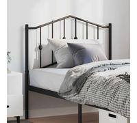 vidaXL Testiera di Ricambio in Metallo Nero 100 cm