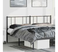 vidaXL Testiera di Ricambio in Metallo Nero 180 cm