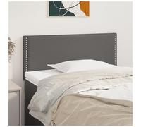 VIDAXL - Testiera Grigio 100x5x78/88 Cm In Similpelle