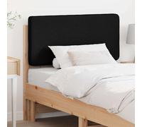 vidaXL Testiera imbottita Marrone e Nero 80 cm Pino massello