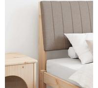 vidaXL Testiera imbottita Talpa 100 cm Pino massello