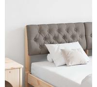 vidaXL Testiera imbottita Talpa 135 cm Pino massello