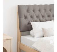 vidaXL Testiera imbottita Talpa 75 cm Pino massello