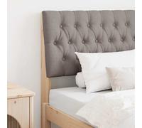 vidaXL Testiera imbottita Talpa 90 cm Pino massello