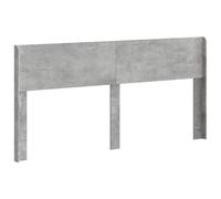 vidaXL Testiera in legno agglomerato, stile con listelli, decorazione alla moda, pratico elemento per uno spazio contemporaneo