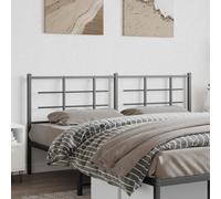 vidaXL Testiera in Metallo Nero 180 cm