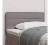 vidaXL Testiera LED con strisce LED con testiera Talpa 90 cm Tessuto