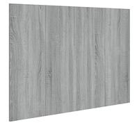 vidaXL Testiera Letto Grigio Sonoma 120x1,5x80 cm Legno Ingegnerizzato