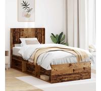 vidaXL Testiera Letto Legno antico PB