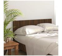 VIDAXL - Testiera Letto Rovere Marrone 160x1,5x80cm In Legno Multistrato