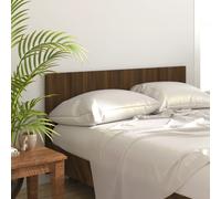VIDAXL - Testiera Letto Rovere Marrone 160x1,5x80cm In Legno Multistrato