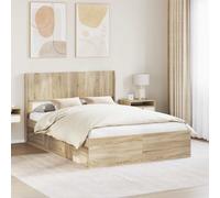 vidaXL Testiera Letto Rovere Sonoma PB