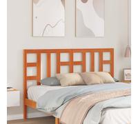 vidaXL Testiera Marrone Cera 150 cm in Legno Massello di Pino