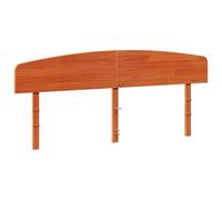 vidaXL Testiera Marrone Cera 180 cm in Legno Massello di Pino