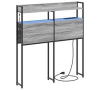 vidaXL Testiera moderna per la tua camera da letto. Letto contemporaneo con telaio che serve anche come stoccaggio. È un accessorio super elegante, con un organizer per il tuo comodino e fino a lu