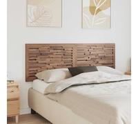 vidaXL Testiera Naturale 160 cm Legno di teak solido