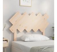 vidaXL Testiera per Letto 104x3x80,5 cm in Legno Massello di Pino