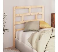vidaXL Testiera per Letto 106x4x100 cm in Legno Massello di Pino