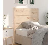 vidaXL Testiera per Letto 106x4x100 cm in Legno Massello di Pino
