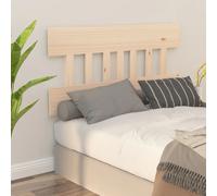 VIDAXL - Testiera Per Letto 123,5x3x81 Cm In Legno Massello Di Pino - SPEDIZIONE GRATUITA