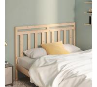 vidaXL Testiera per Letto 126x4x100 cm in Legno Massello di Pino