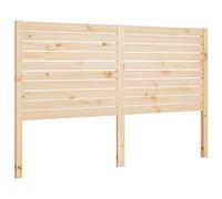 vidaXL Testiera per Letto 126x4x100 cm in Legno Massello di Pino