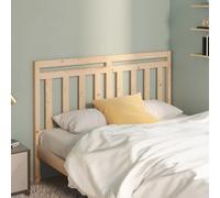 vidaXL Testiera per Letto 140x4x100 cm in Legno Massello di Pino