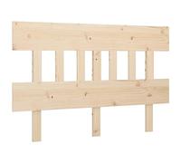 vidaXL Testiera per Letto 163,5x3x81 cm in Legno Massello di Pino