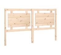 vidaXL Testiera per Letto 165,5x4x100 cm in Legno Massello di Pino