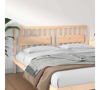 vidaXL Testiera per Letto 185,5x4x100 cm in Legno Massello di Pino