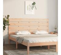 vidaXL Testiera per Letto 200x3x80 cm in Legno Massello di Pino