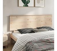 vidaXL Testiera per Letto 204x6x82,5cm Legno Massello di Pino