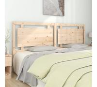 vidaXL Testiera per Letto 205,5x4x100 cm in Legno Massello di Pino