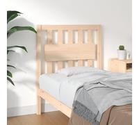 vidaXL Testiera per Letto 80,5x4x100 cm in Legno Massello di Pino