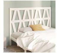VIDAXL - Testiera Per Letto Bianca 156x4x100cm In Legno Massello Di Pino