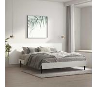 vidaXL Testiera per Letto Bianca 240x1,5x80 cm in Legno Ingegnerizzato