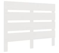 vidaXL Testiera per Letto Bianca 90x3x80 cm in Legno Massello di Pino